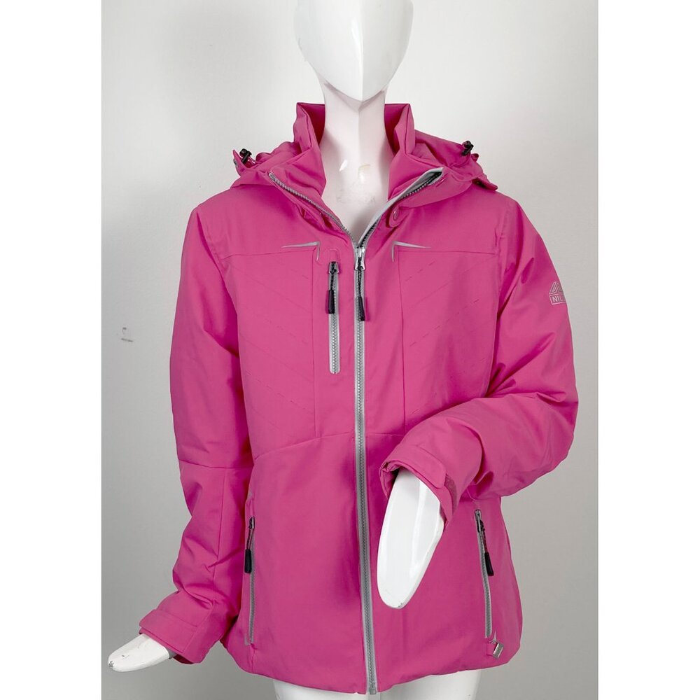 NEW $480 Nils Gillian Ski Jacket (Parka)! 8 Pink Waterproof Thermolite